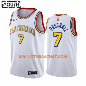 Maillot NBA Golden State Warriors Eric Paschall 7 Nike 2019-20 Classic Edition Swingman - Enfant